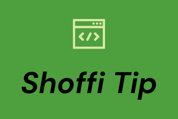Shoffi Tip Cover (apps)