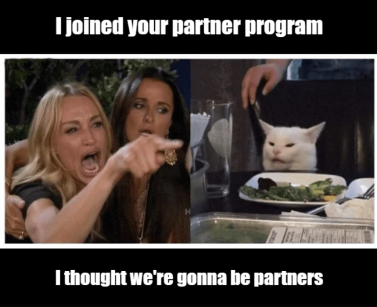 affiliate partner meme